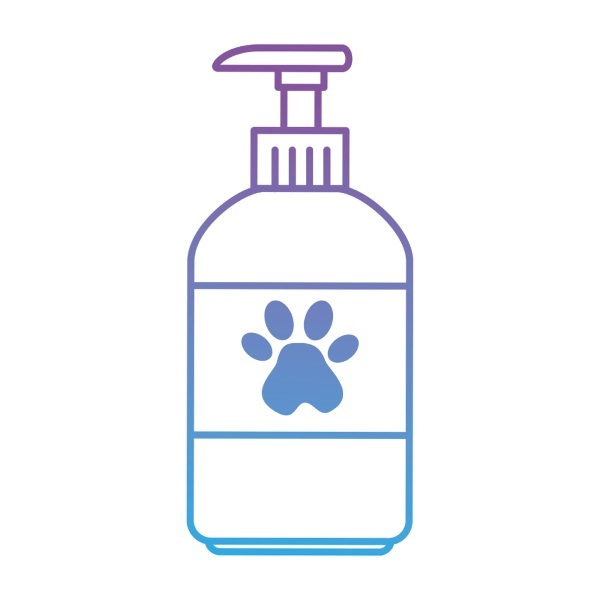 Drawing of an organic dog washing solution example